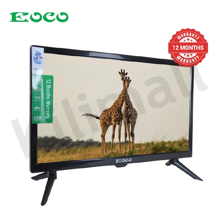 EOCO 23 inch Digital TV AC/DC(E-2300D)Original 1080P Energy Saving Televison with 12 Months Warranty