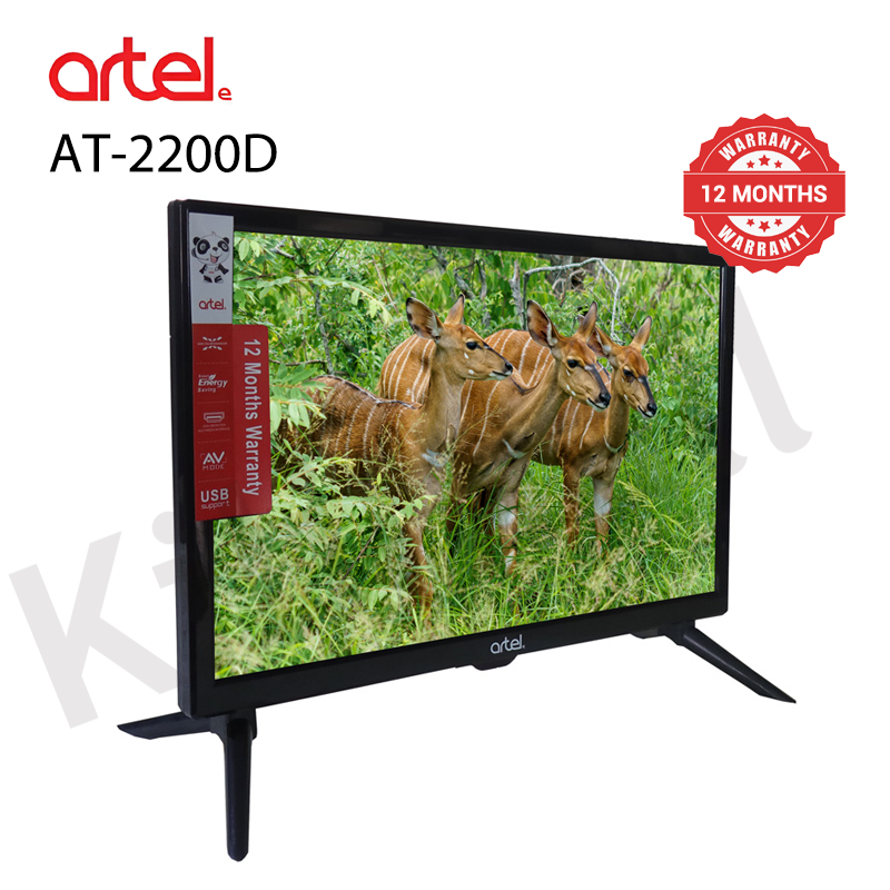 Artel 22 inch Digital AC/DC TV(AT-2200D)Original 1080P Energy Saving Televison with 12 Months Warranty