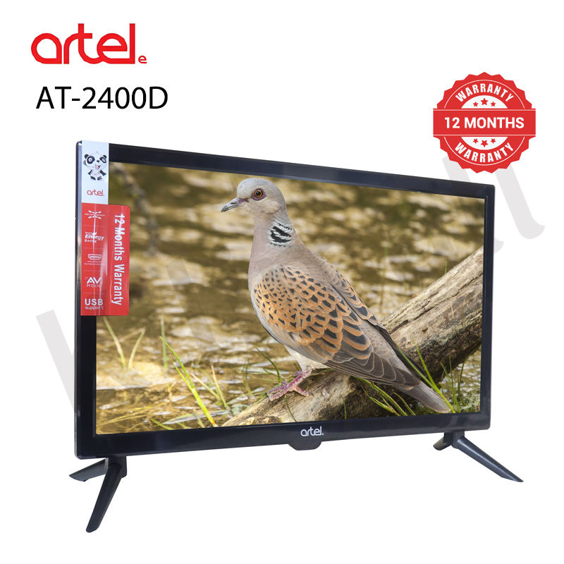 Artel 24 inch Digital AC/DC TV(AT-2400D)Original 1080P Energy Saving Televison with 12 Months Warranty