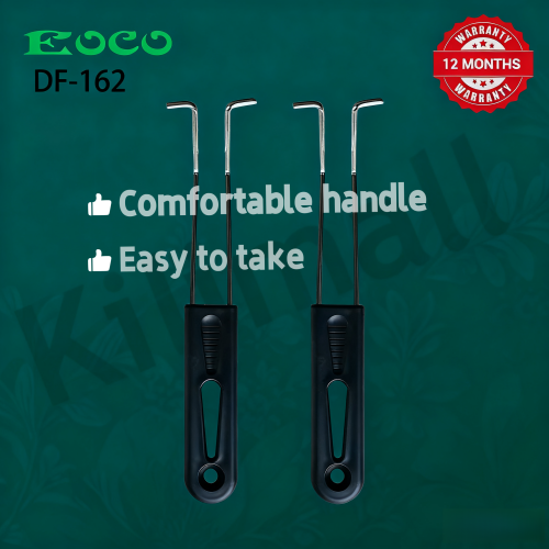 EOCO 6L*2 Commercial & Home Electric Deep Fryer – Stainless Steel Silver Cookware. Fast even heating, removable parts, overheat protection, great for restaurants & daily household frying.