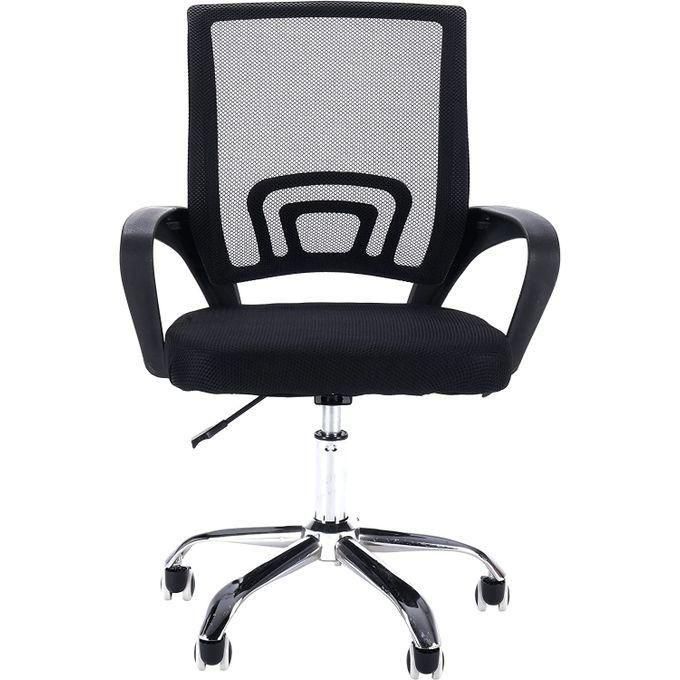 Orthopedic Secretarial Office Chair With Mesh Swivel Chair black