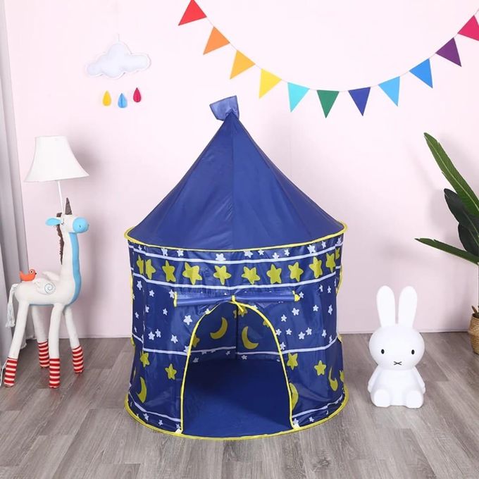 Portable Kids' Play Tent – Foldable Pop-Up Castle for Indoor & Outdoor Fun