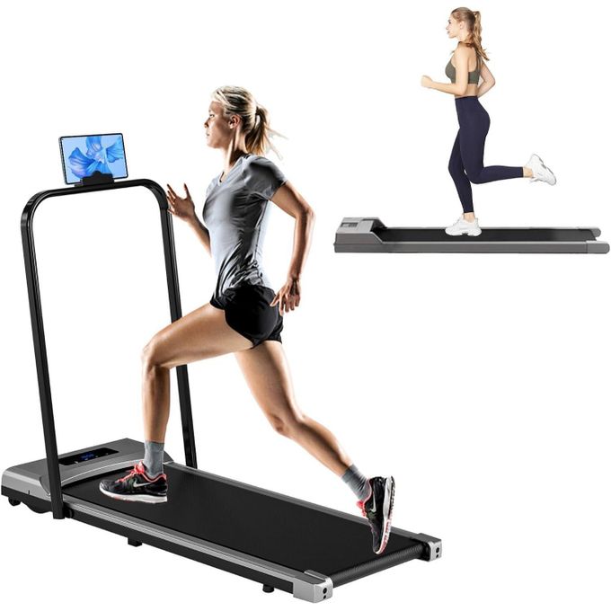 Foldable Electric Treadmill - Electronic Walking Pad - Upto 14km/hr