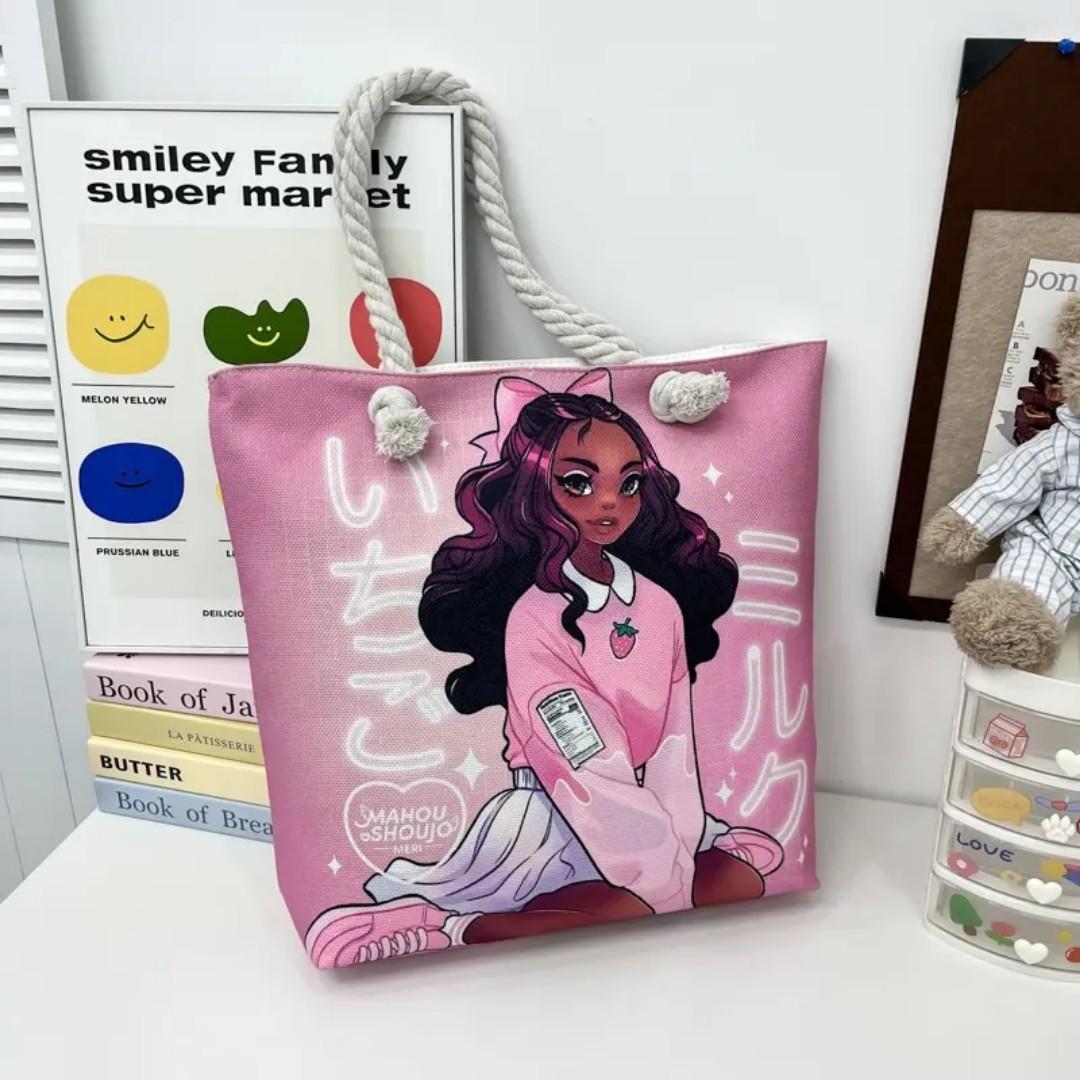 African American Liucan Tote Bags