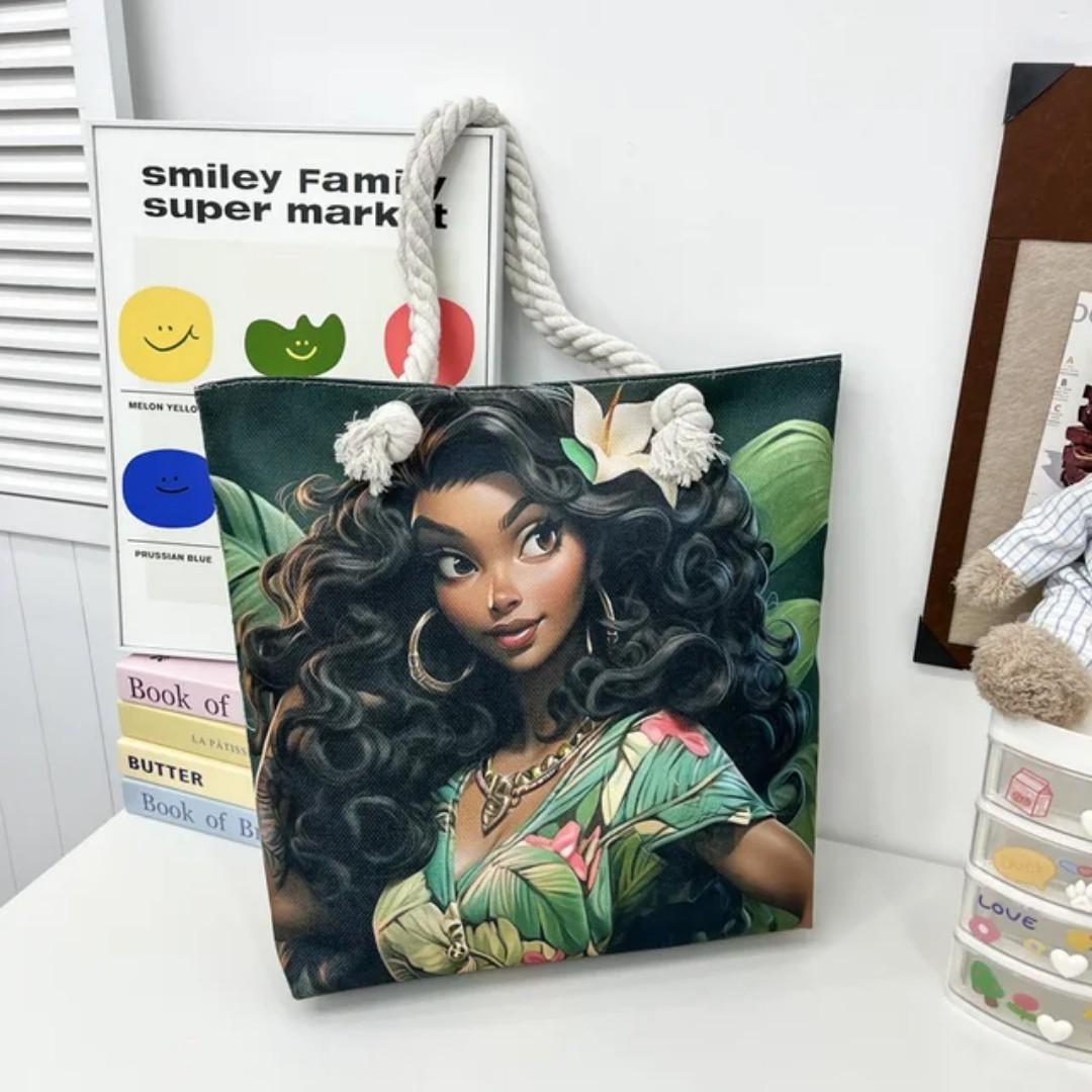 African American Liucan Tote Bags
