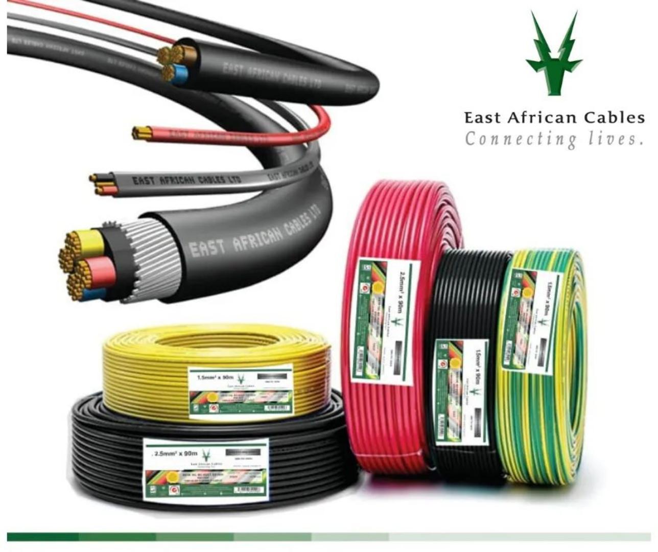 East African Cables House Wiring Cables. EAC Cables. EA Cables