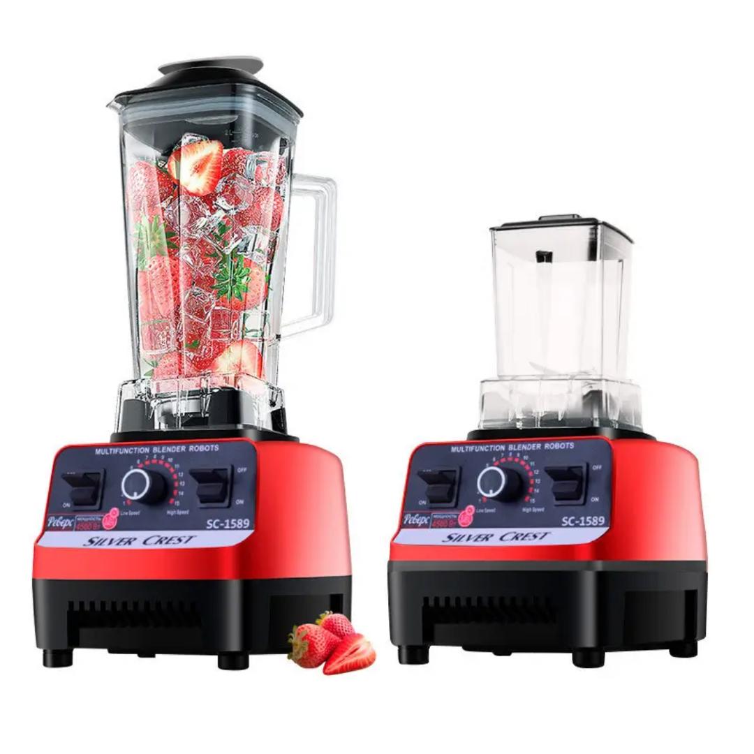 Silver Crest 2 IN 1 Multifunctional Electric Blender. Heavy Duty Commercial Blender/Grinder. Household, Hotels Commercial Blender