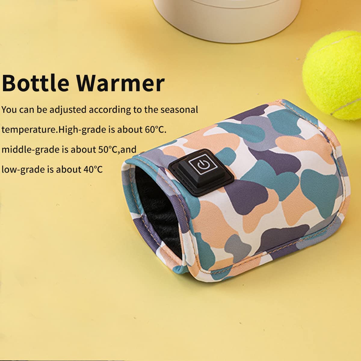 INTELLIGENT 3 TEMPERATURE CONTROL MINI BOTTLE WARMER BAG - IDEAL FOR BABY FEEDING