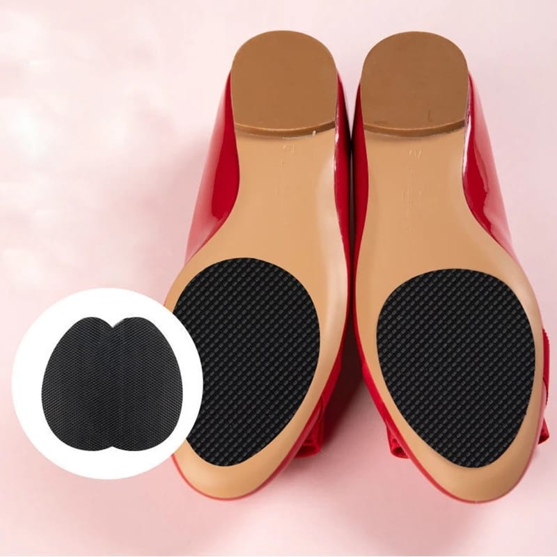 2 PIECES SOLE BOTTOM ANTISKID PATCHES NON-SLIP SHOES PADS ADHESIVE SHOE SOLE PROTECTORS, HIGH HEELS ANTI-SLIP SHOE GRIPS