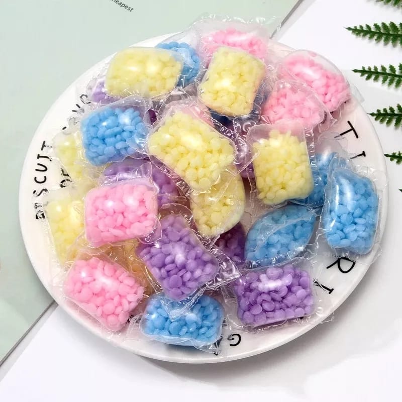20PACK MIXED LAUNDRY SCENT BEADS FRESHENER LASTING IN-WASH FRAGRANT WASHER FABRIC FOR SMELLING LAUNDRY BOOSTER BEADS FRESH IN SOFTENER ASSORTED CLOTHES BEADS: