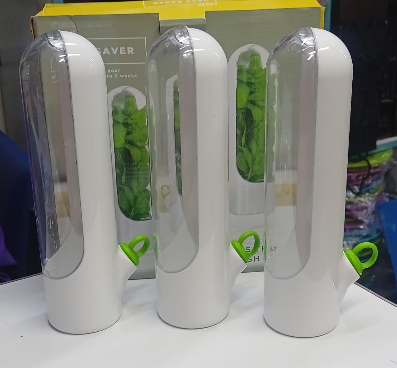 HERB SAVER, HERB KEEPER FOR REFRIGERATOR, CILANTRO CONTAINER FOR FRIDGE, FRESH HERBS LETTUCE VEGETABLE PRESERVATION BOTTLE KEEPER PARSLEY MINT REFRIGERATOR STORAGE FOR FRESH FOR 2-3 WEEKS