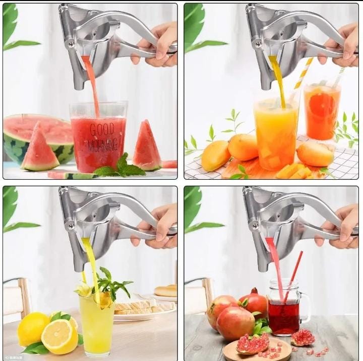 MANUAL JUICER STAINLESS STEEL LEMON SQUEEZER CITRUS JUICER HAND PRESS HEAVY DUTY MANUAL SQUEEZE JUICE EXTRACTOR MAKER ORANGE LIME GRAPEFRUIT PRESSER