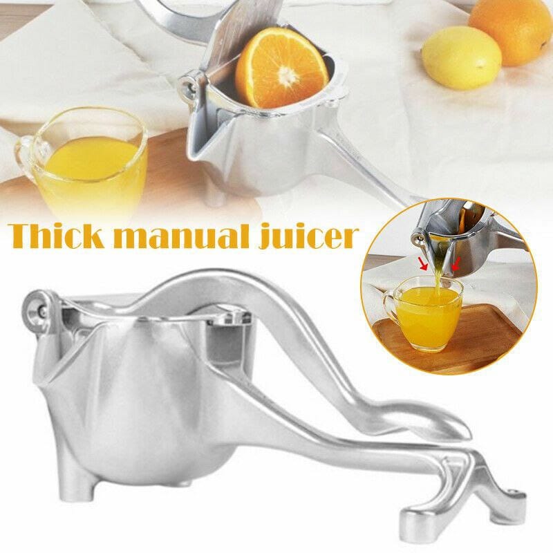 MANUAL JUICER STAINLESS STEEL LEMON SQUEEZER CITRUS JUICER HAND PRESS HEAVY DUTY MANUAL SQUEEZE JUICE EXTRACTOR MAKER ORANGE LIME GRAPEFRUIT PRESSER