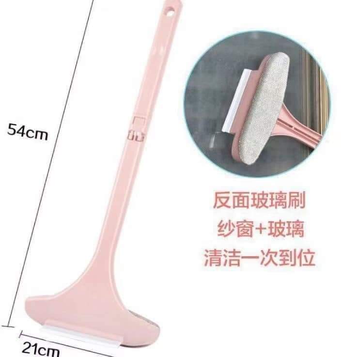 2IN1 CLEAN AND DRY EXTENDABLE WINDOW CLEANER SHOWER SQUEEGEE FOR GLASS DOORS, SILICONE WINDOW SQUEEGEE, BATHROOM AND GLASS CLEANING