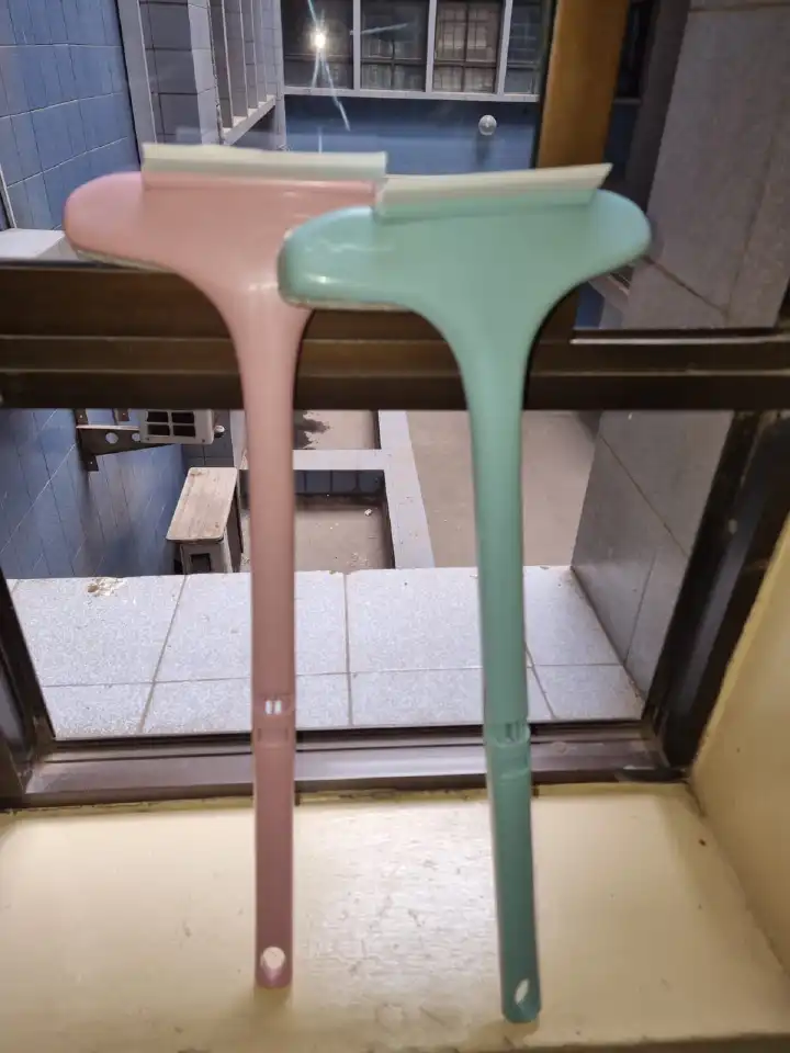 2IN1 CLEAN AND DRY EXTENDABLE WINDOW CLEANER SHOWER SQUEEGEE FOR GLASS DOORS, SILICONE WINDOW SQUEEGEE, BATHROOM AND GLASS CLEANING
