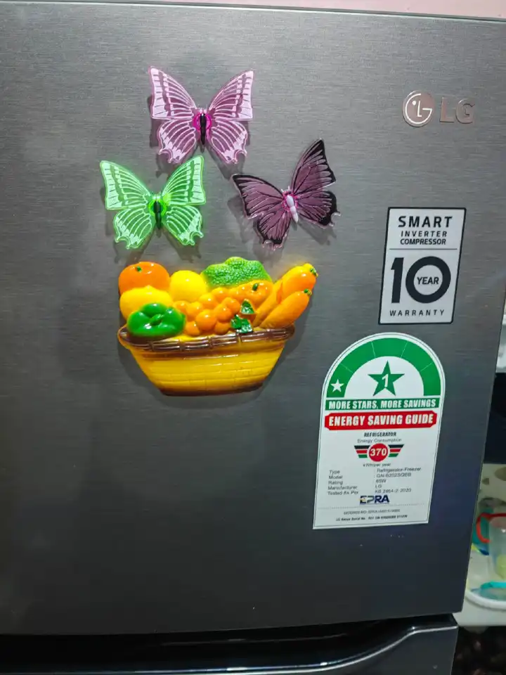 REFRIGERATOR MAGNETS VEGETABLES BASKET & BUTTERFLY FRIDGE MAGNET CUTE MAGNETS FOR FRIDGE – SET OF 8, REALISTIC DESIGN MAGNETS CREATIVE AND COLORFUL MAGNETIC KITCHEN DECOR