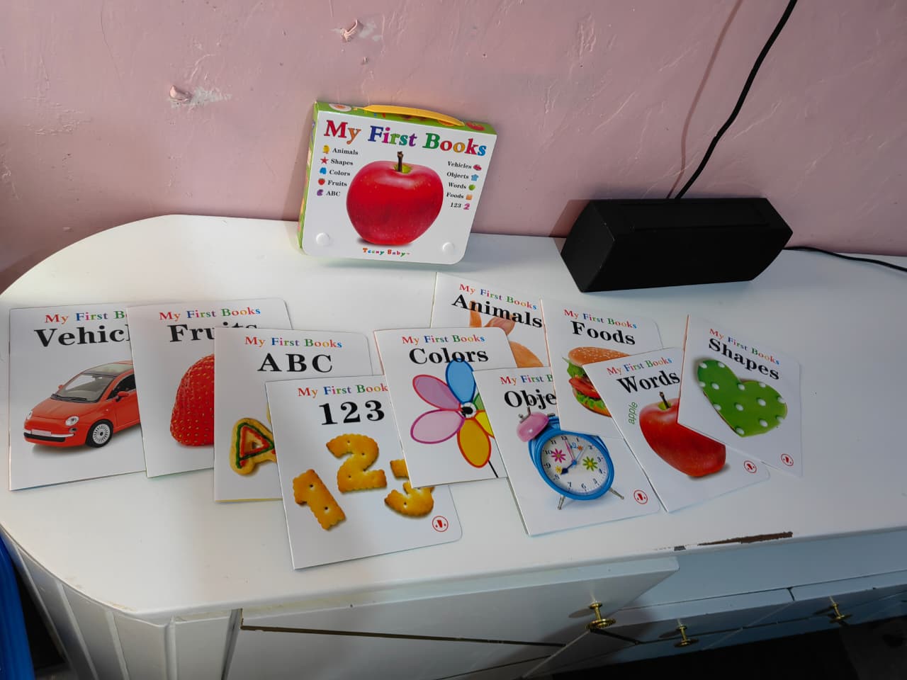 MY FIRST BOOKS-SET 10 BABY BOOKSMY FIRST LIBRARY: BOXSET OF 10 BOOKS FOR FIRST WORDS, ALPHABET, NUMBERS, AND MORE! BABY BOOKS