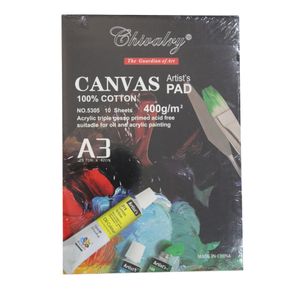 Canvas Artist's Pad A3 (10 Sheets 400g/m²)