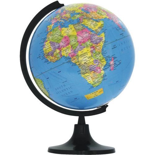 30cm World Map Rotating Globe