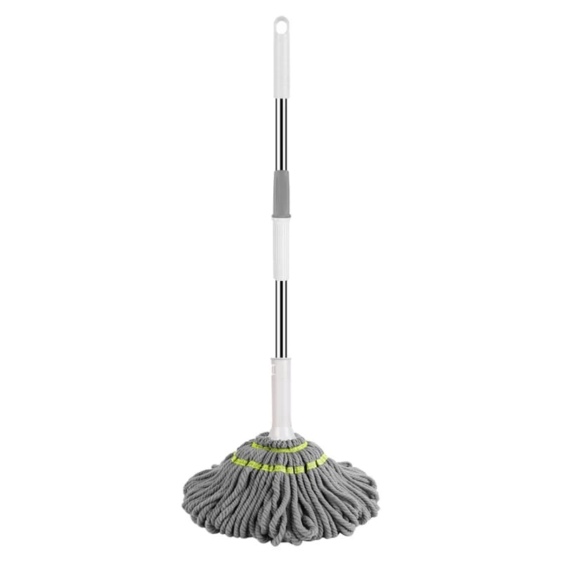 Self wringing mop, Self Wringing Twist Mop, Wet Mop for Floor Cleaning with 57 " Long Handle, Heavy Duty Floor Mop