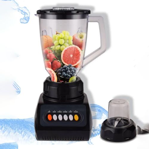 Rashnik RN-999 2 In 1 Blender & Grinder –1.5L – 350W - Black