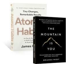 The Mountain Is You + Atomic Habits (2 Book Combo)  (Paperback, JMD BOOKS)