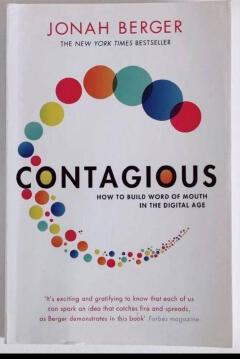 Contagious: Why Things Catch On Book By Jonah Berger Overview Summary Reviews Get - NOVEL