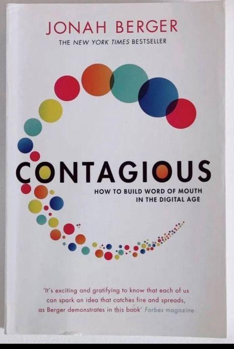 Contagious: Why Things Catch On Book By Jonah Berger Overview Summary Reviews Get - NOVEL