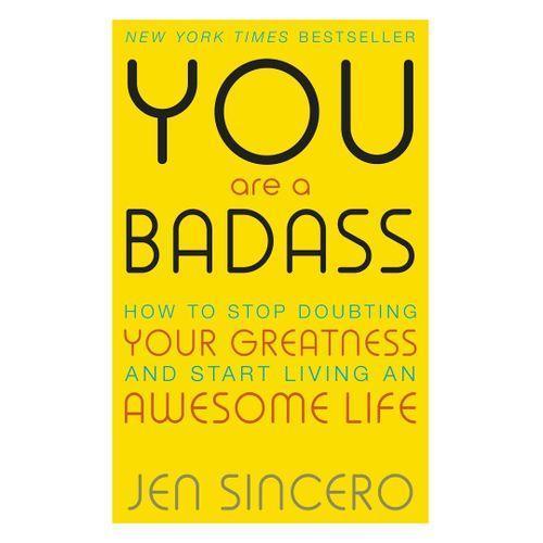 You Are A Badass By Jen Sincero, Yellow, Business Economics