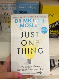 Just One Thing: How Simple Changes Can Transform Your Life
Book (free bookmark)
