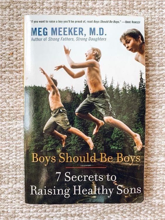 Boys Should Be Boys: 7 Secrets to Raising Healthy Sons
Book by Meg Meeker (free bookmark)