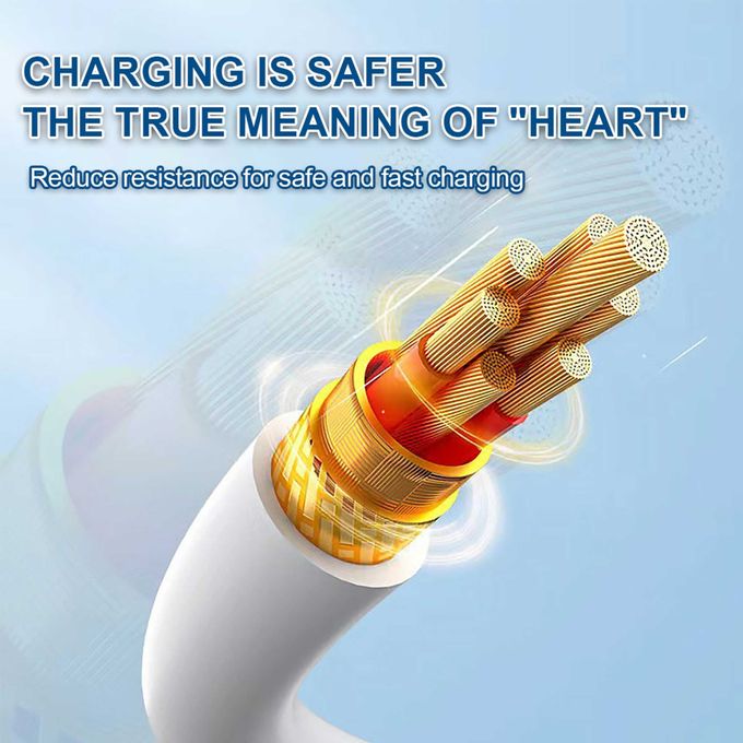 Oraimo Type-C Fast Charging & Data Transfer Cable. Suitable for all samsung and other Type-C gadgets