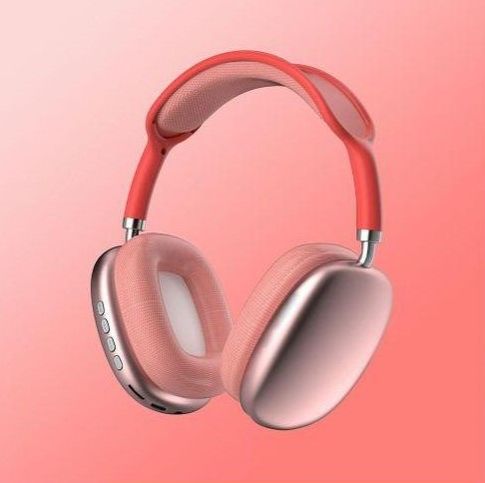 Pink Oraimo I12 Wireless Bluetooth Headphones with Microphone, Comfortable muffs, Noise-Cancelling Gaming Headset, Stereo HiFi Earphones