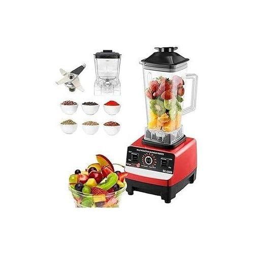 CLEARANCE OFFER Commercial Grade 4500W Blender 2-in-1 Juicer Mixer Multifunctional Smoothie Maker Grinder Stainless Steel Blades -High-Powered Performance Heavy Duty Kitchen Blender