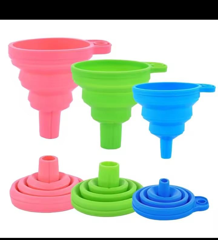 Kitchen Collapsible Silicone Funnels NOW AVAILABLE!!!!!!!!!!!!