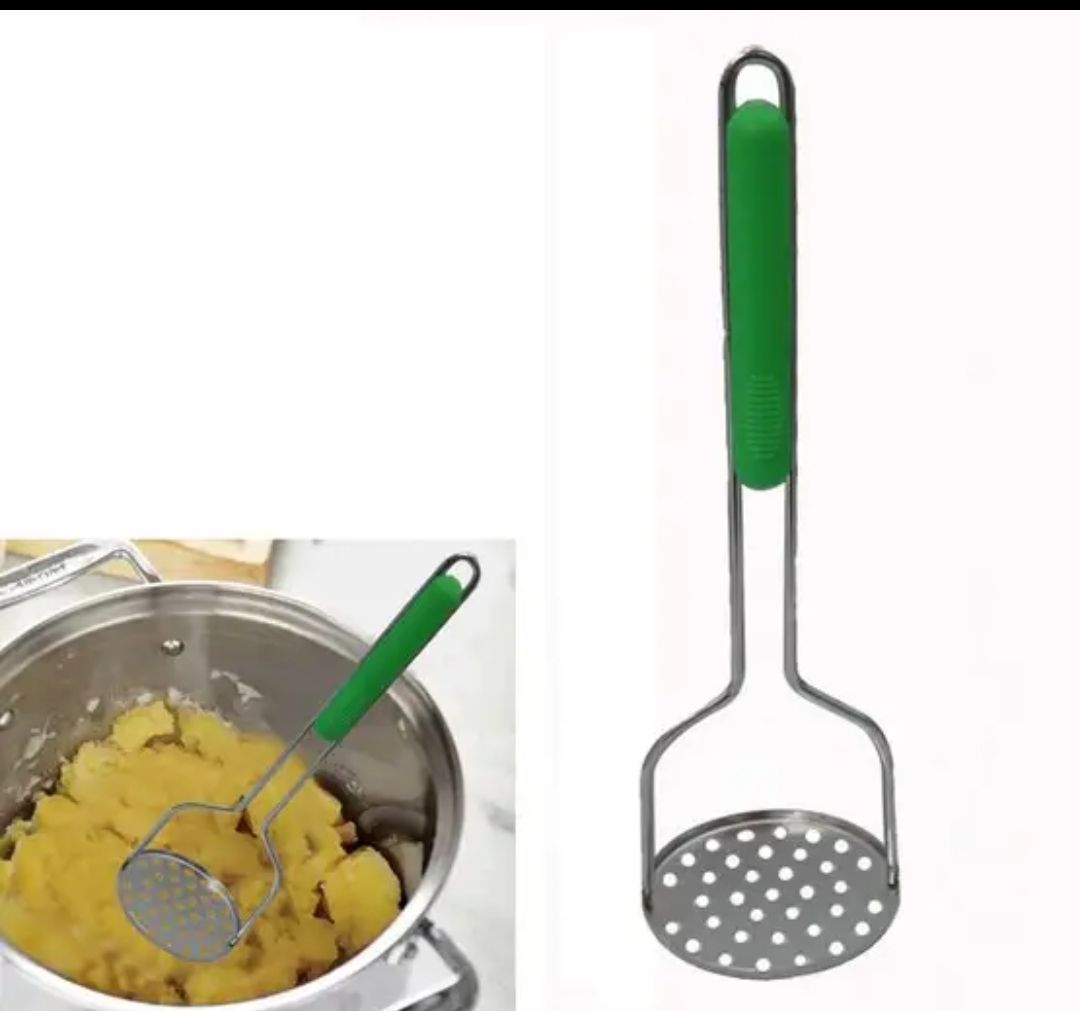 Stainless steel masher
