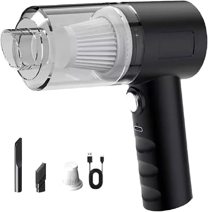 Rechargable 2in1 Vacuum Cleaner (3800Pa suction only + led light)