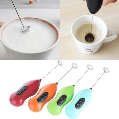 Handheld Milk Frother Mini Electric Coffee Drink Foamer Cream Whisk Mixer Stirrer Egg Beater Blender Hand Mix Battery Kitchen