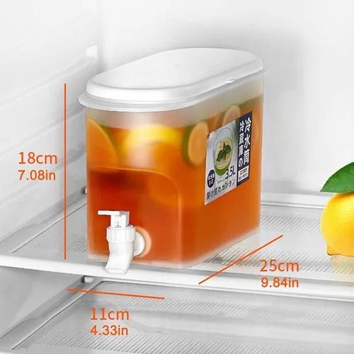 *Back in stock* 🎊🎊🎊🥳 *3.5L table top or fridge juice container with dispenser tap *ideal and convenient for use durable made of the best quality environment friendly it!*