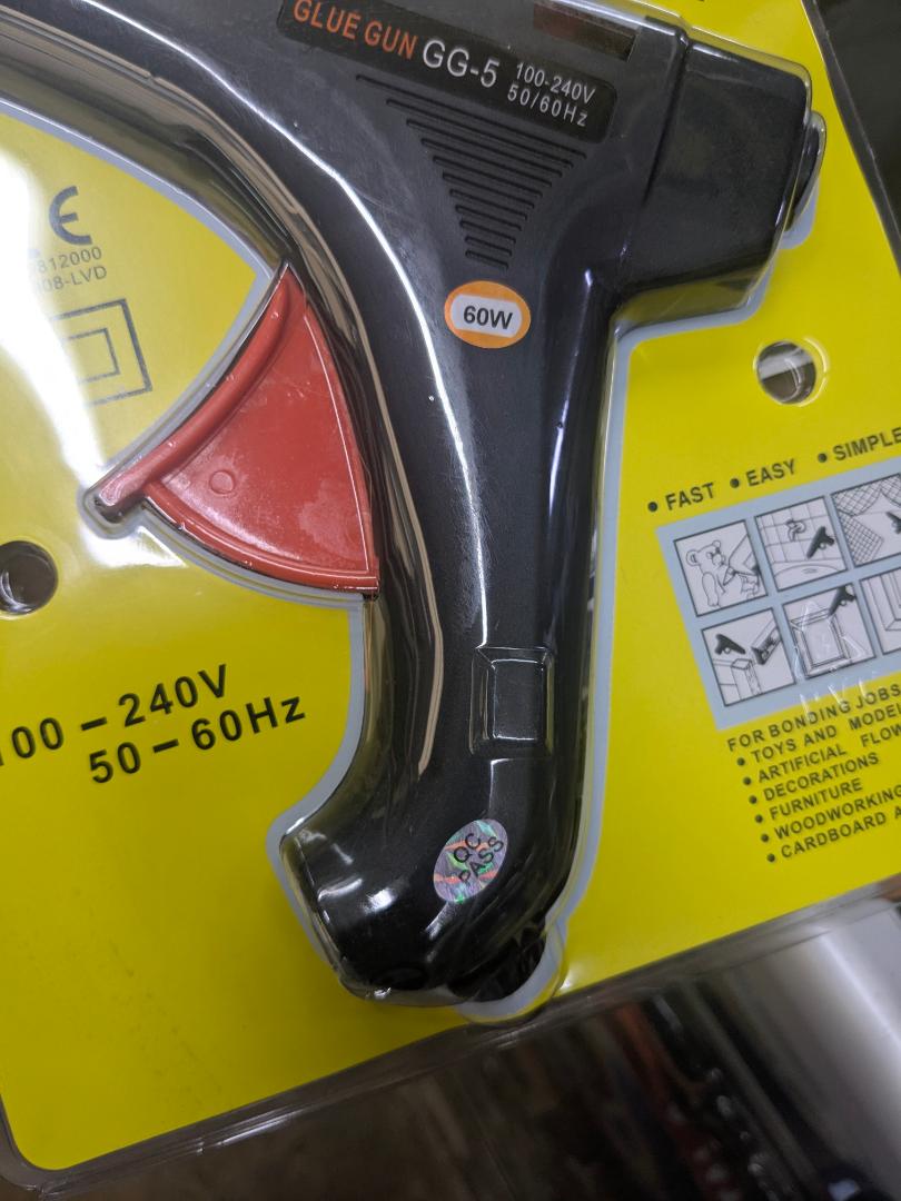 Hot Melt Glue Gun 60W – Multi-Purpose Electric Glue Gun (100-240V)