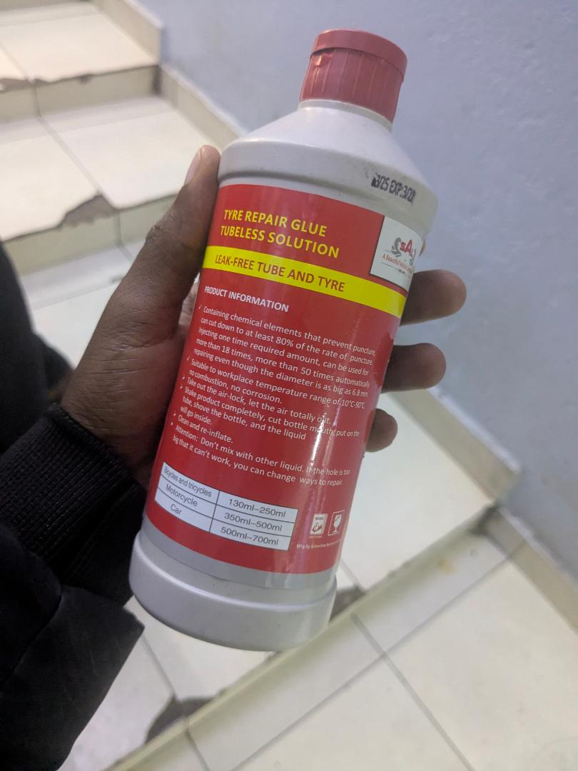 Universal Tyre Repair Glue – Tubeless Tyre Sealant Solution for Bicycles, Motorcycles & Cars (Leak-Proof Sealant)