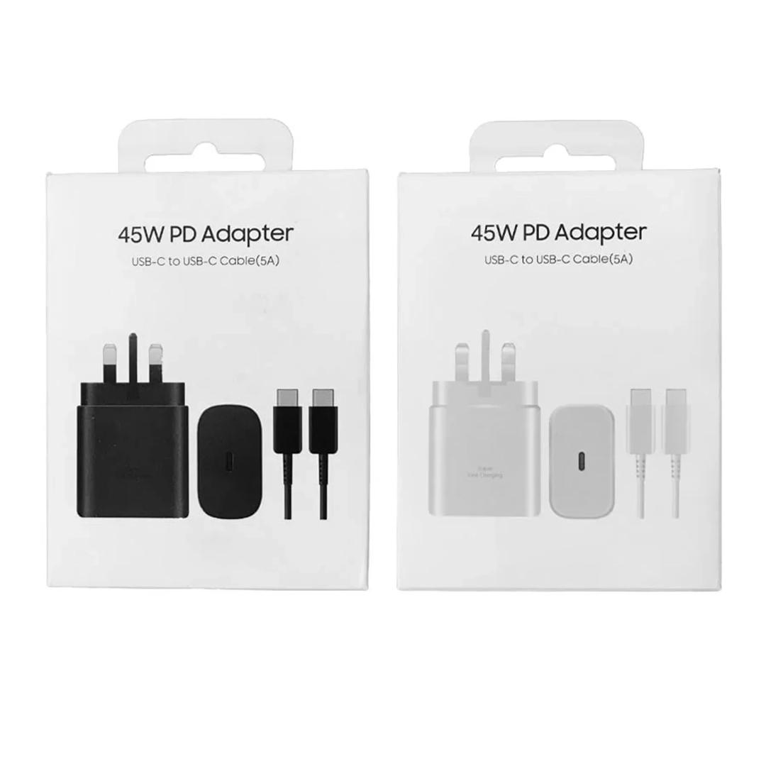 Samsung 45 Watts Fast Charger Adapter for Galaxy A15,A25,A05S,S23FE With Type C Output
