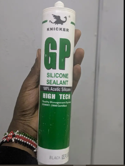 KNICKER GP Silicone Sealant – 100% Acetic Silicone (Black)