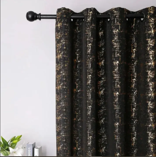 Luxury 4M Pleated Curtains + 3M White Best Quality Sheers + 2M Double Curtain Rods – Elegant Window Drapes (Multiple Colors)