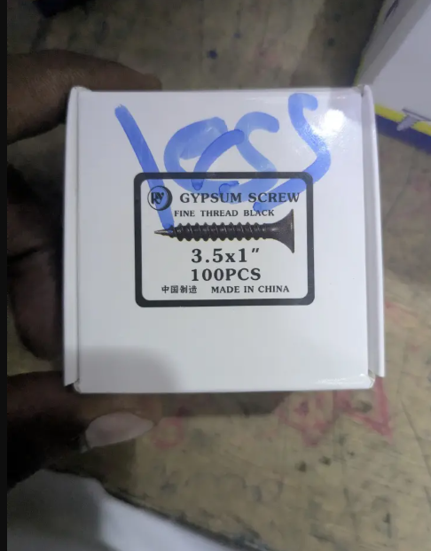 GypsumScrews/Machine Screws/Self Tapping Screws (BOX 200 PCS)