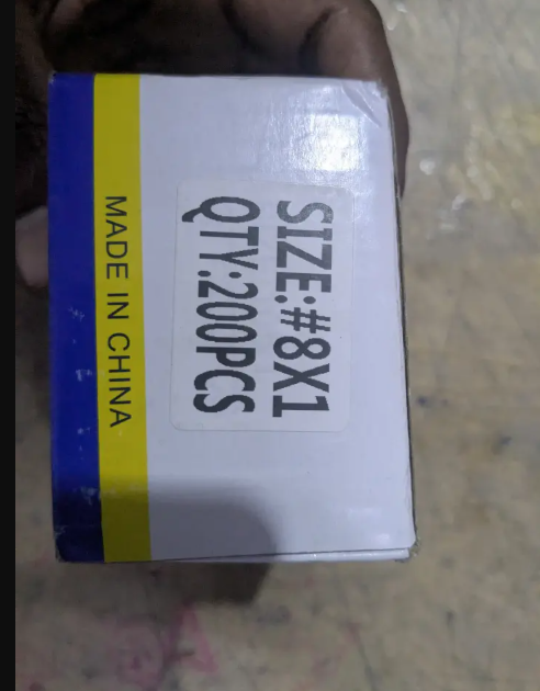 GypsumScrews/Machine Screws/Self Tapping Screws (BOX 200 PCS)