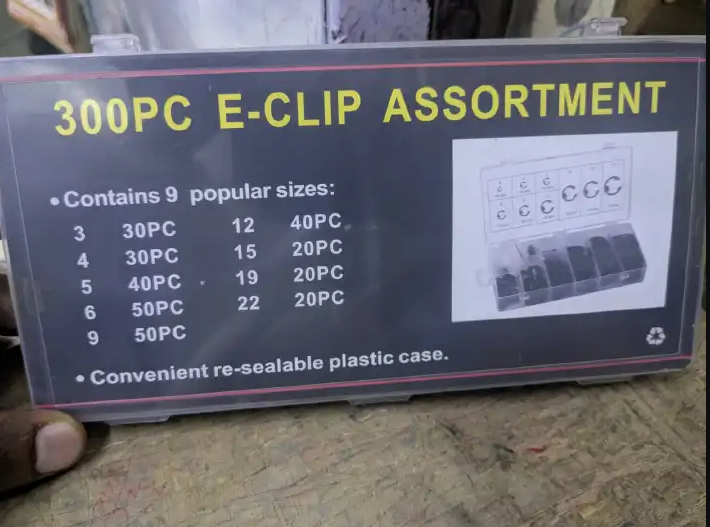10PCS Multi-Purpose E-Clip Set