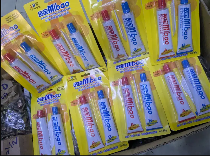 Mibao Araldite Modified Acrylic Adhesive (AB Glue) (65-80 ML) (80G)