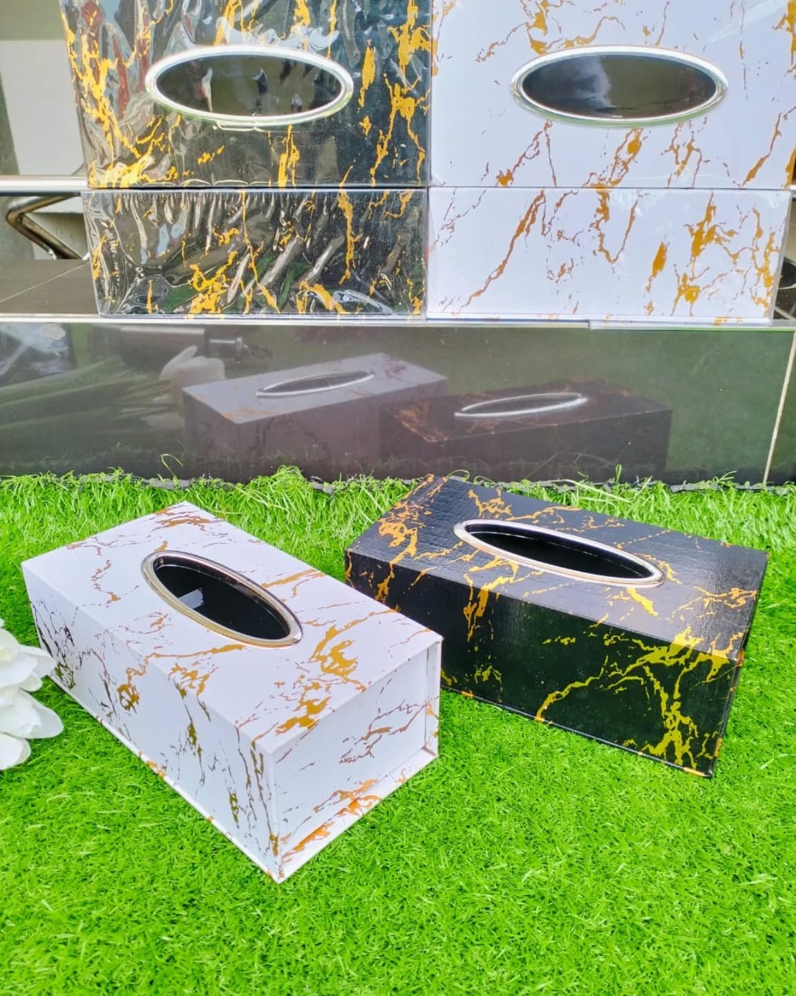 Designer Tissue Box Holder