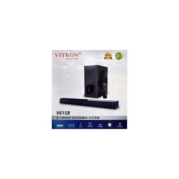 Vitron Sound Bar/ V61SB 2.1 Wired Soundbar System 12000W